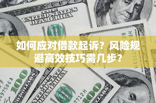 武汉如何应对借款起诉？风险规避高效技巧需几步？