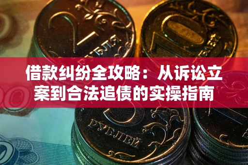 武汉借款纠纷全攻略：从诉讼立案到合法追债的实操指南