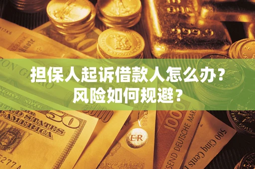 武汉担保人起诉借款人怎么办？风险如何规避？
