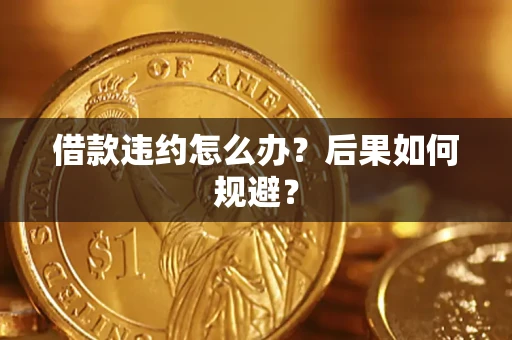武汉借款违约怎么办？后果如何规避？