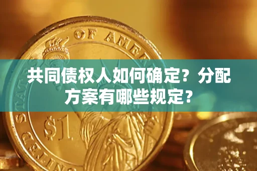 武汉共同债权人如何确定？分配方案有哪些规定？