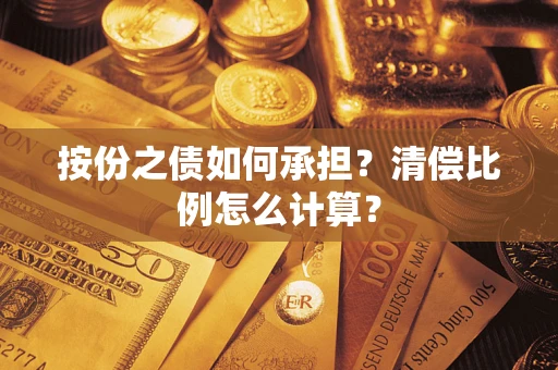 武汉按份之债如何承担？清偿比例怎么计算？