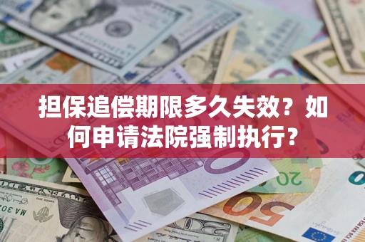 武汉担保追偿期限多久失效？如何申请法院强制执行？