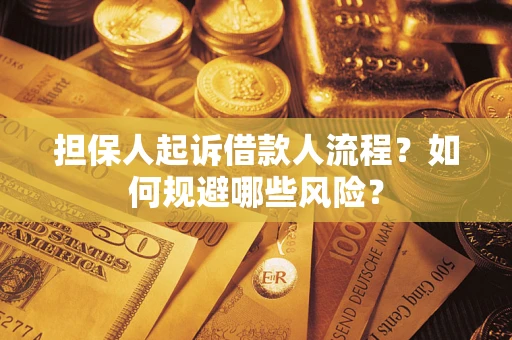 武汉担保人起诉借款人流程？如何规避哪些风险？